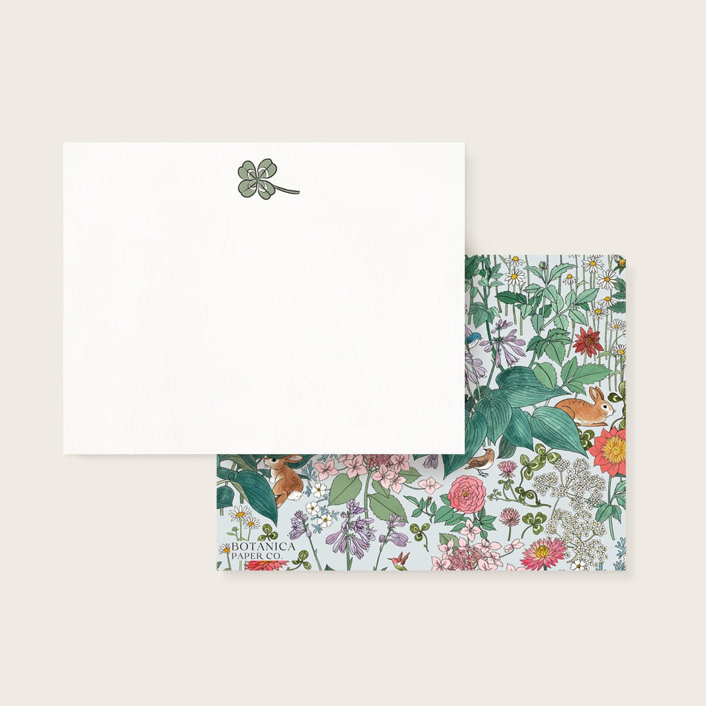 CLOVER  Notecards | Set of 4