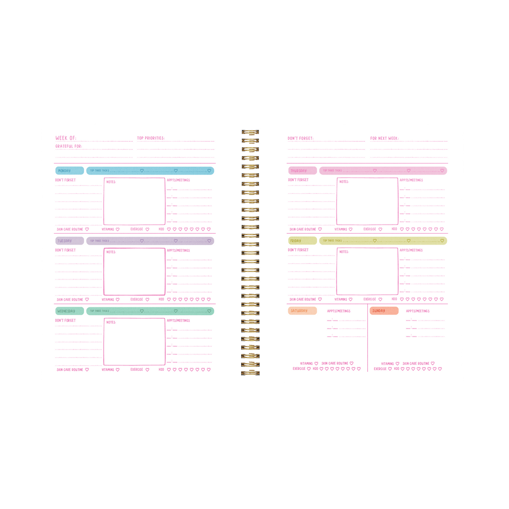Undated Perpetual Planner - Goal Getter Lite