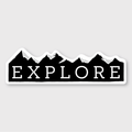 Explore Mountain Sticker