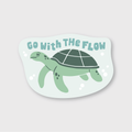 Go With The Flow Sticker
