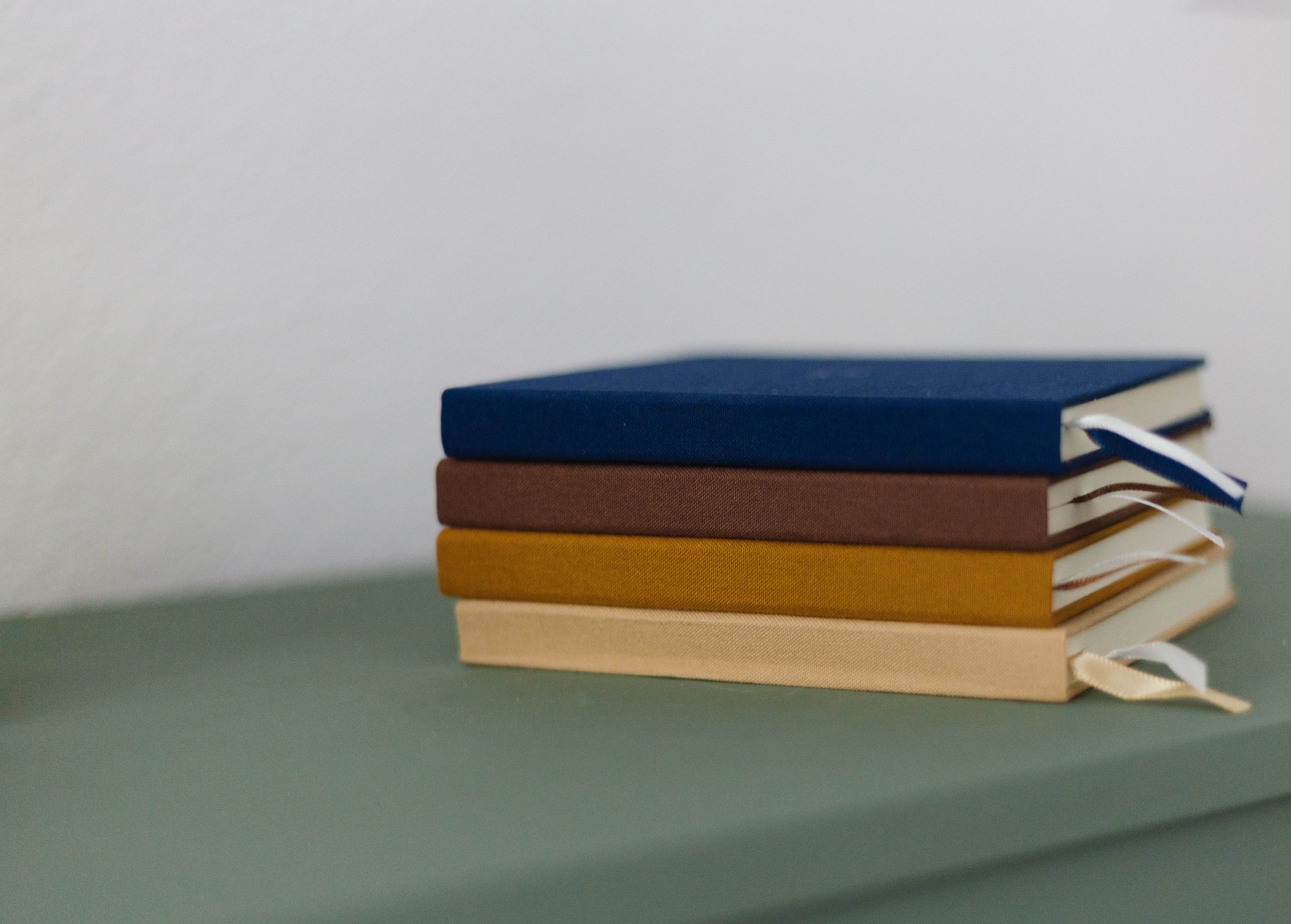 Lighthouse Foil Embossed Square Linen Notebook
