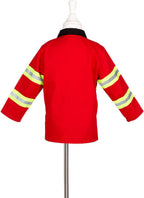 Fireman Costume Set for Children – Includes Accessories for Role-Play & Entertainment-sz 4-7 yrs