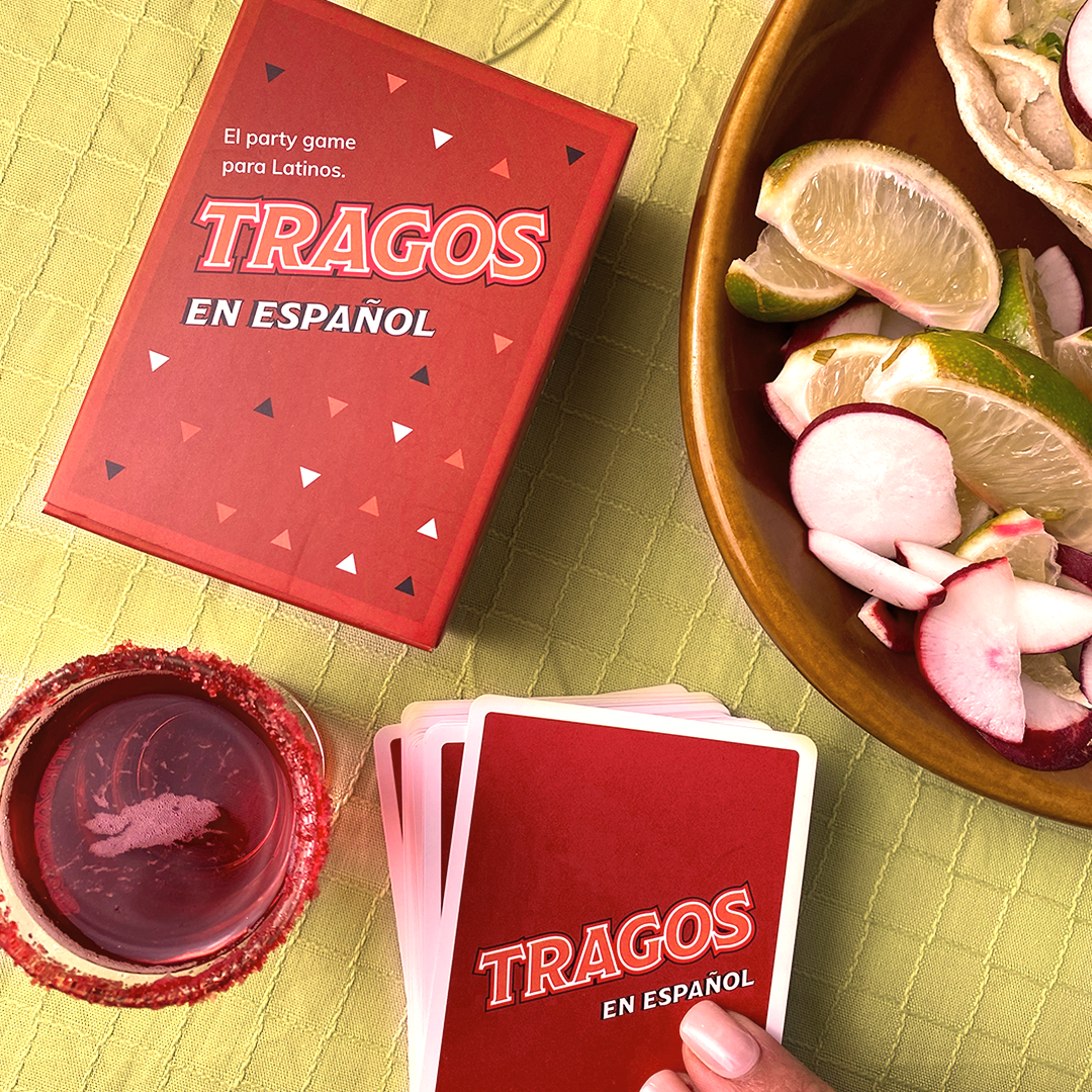 Tragos Original Party Card Game en Espanol