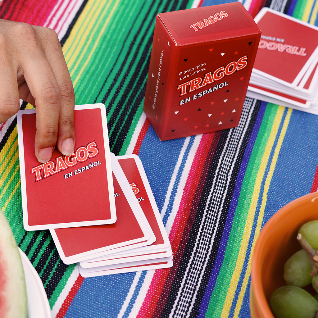 Tragos Original Party Card Game en Espanol
