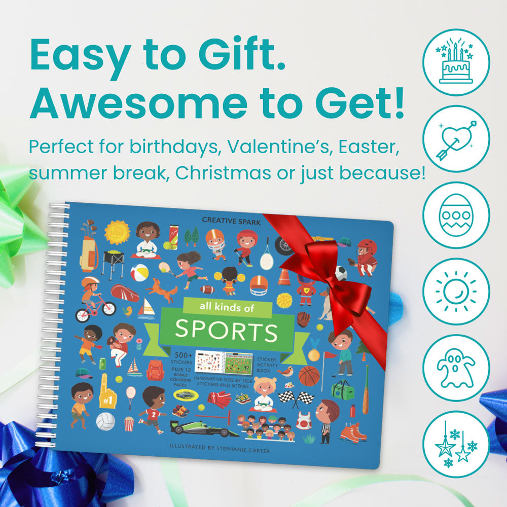 All Kinds of Sports Sticker Book