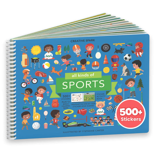 All Kinds of Sports Sticker Book