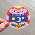 Cancer Zodiac Vinyl Decal Sticker | Dreamy Crab