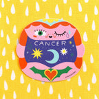 Cancer Zodiac Vinyl Decal Sticker | Dreamy Crab