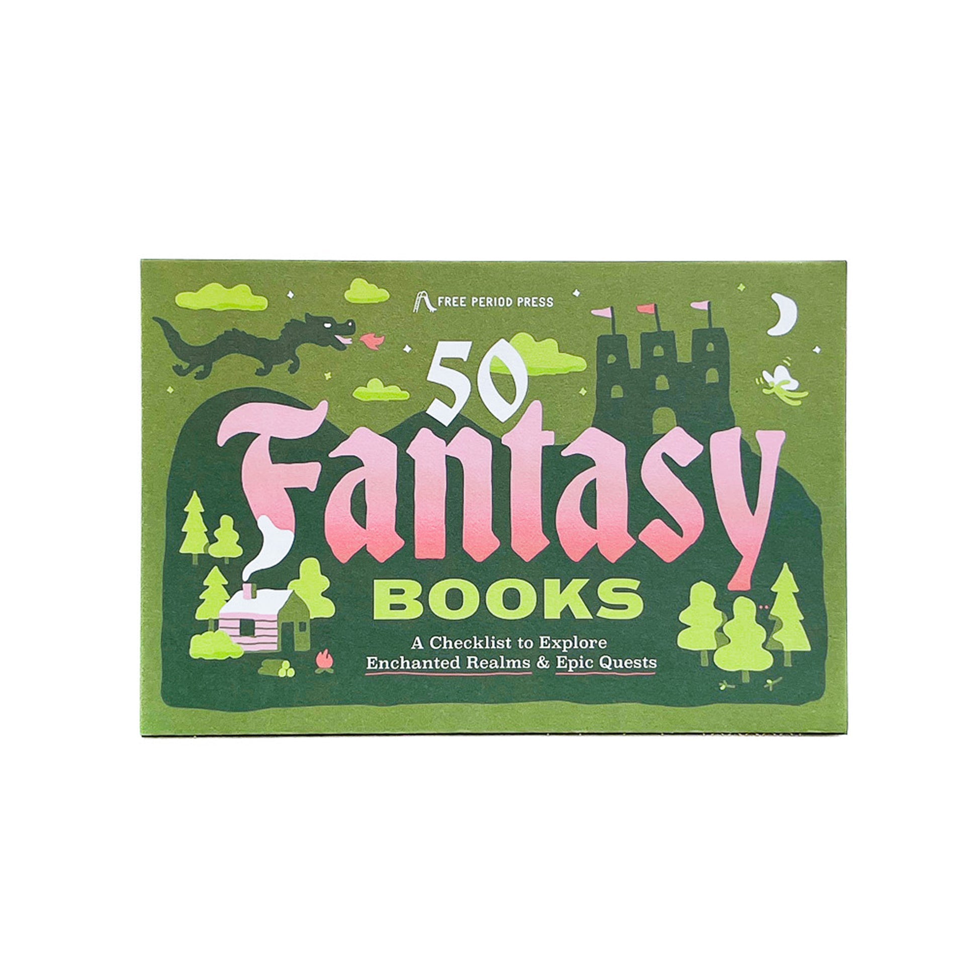 50 Fantasy Books: A Checklist to Explore Enchanted Realms & Epic Quests