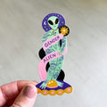 Gender Alien Vinyl Decal Sticker