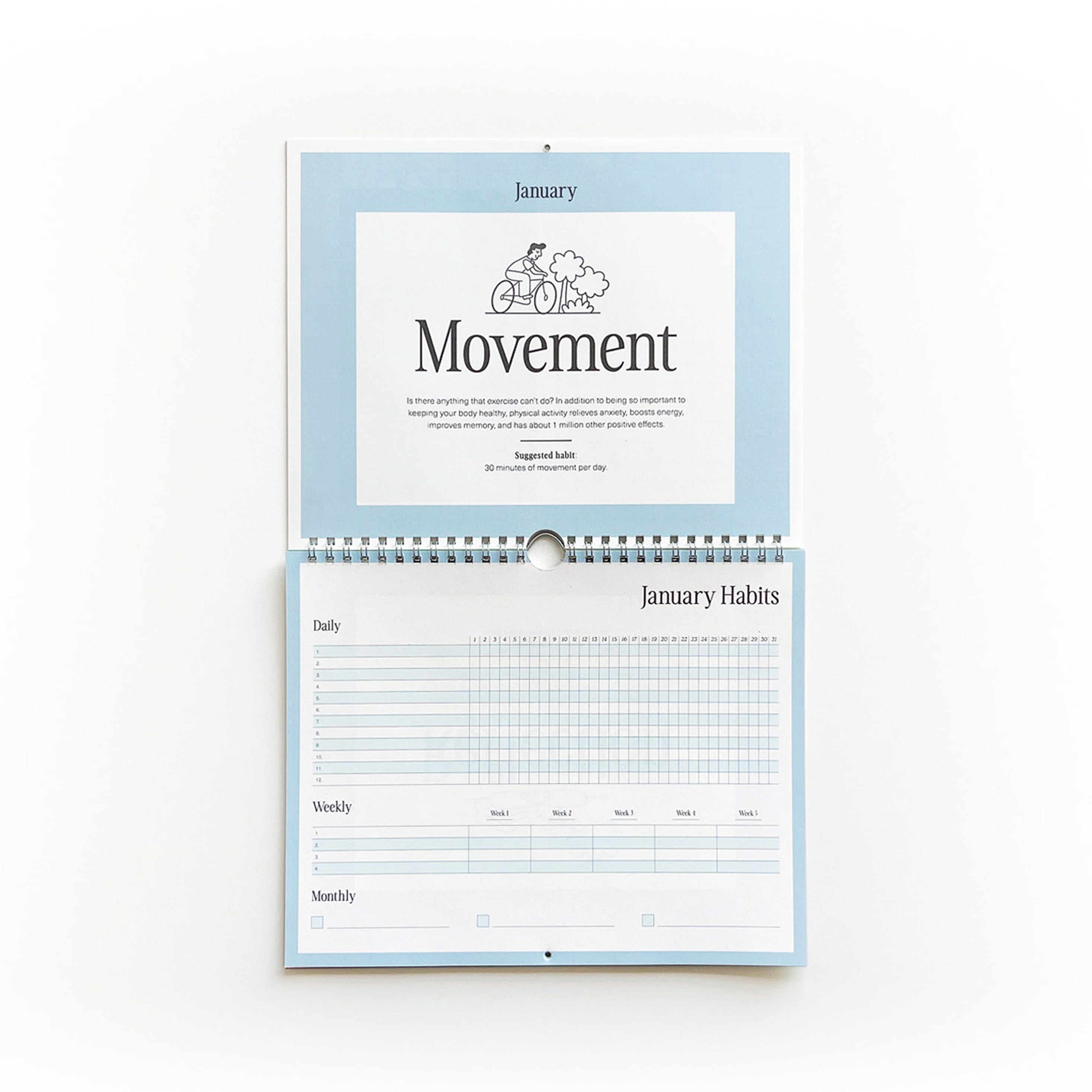 Habit Tracker Calendar