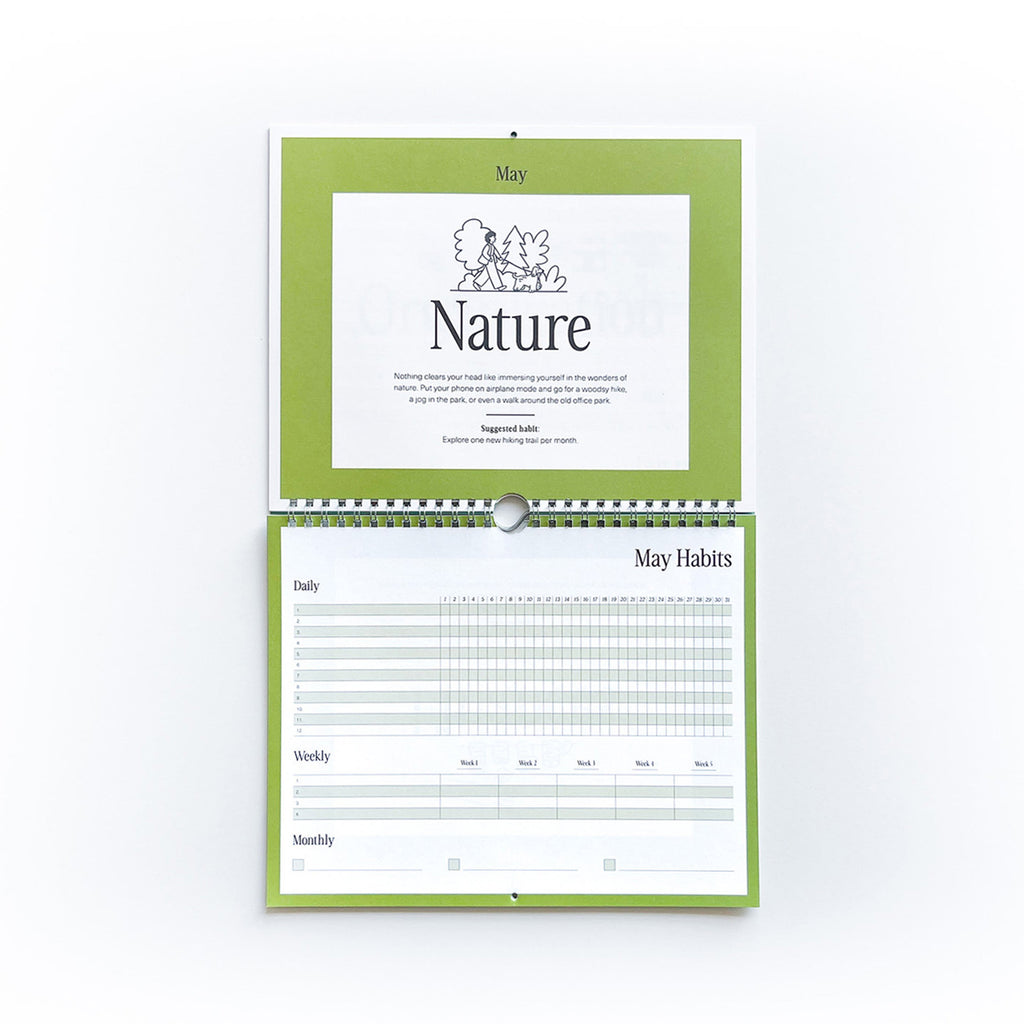 Habit Tracker Calendar