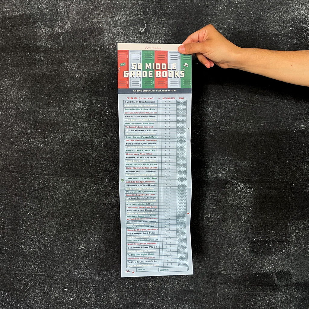 50 Middle Grade Books: An Epic Checklist for Ages 8 to 12