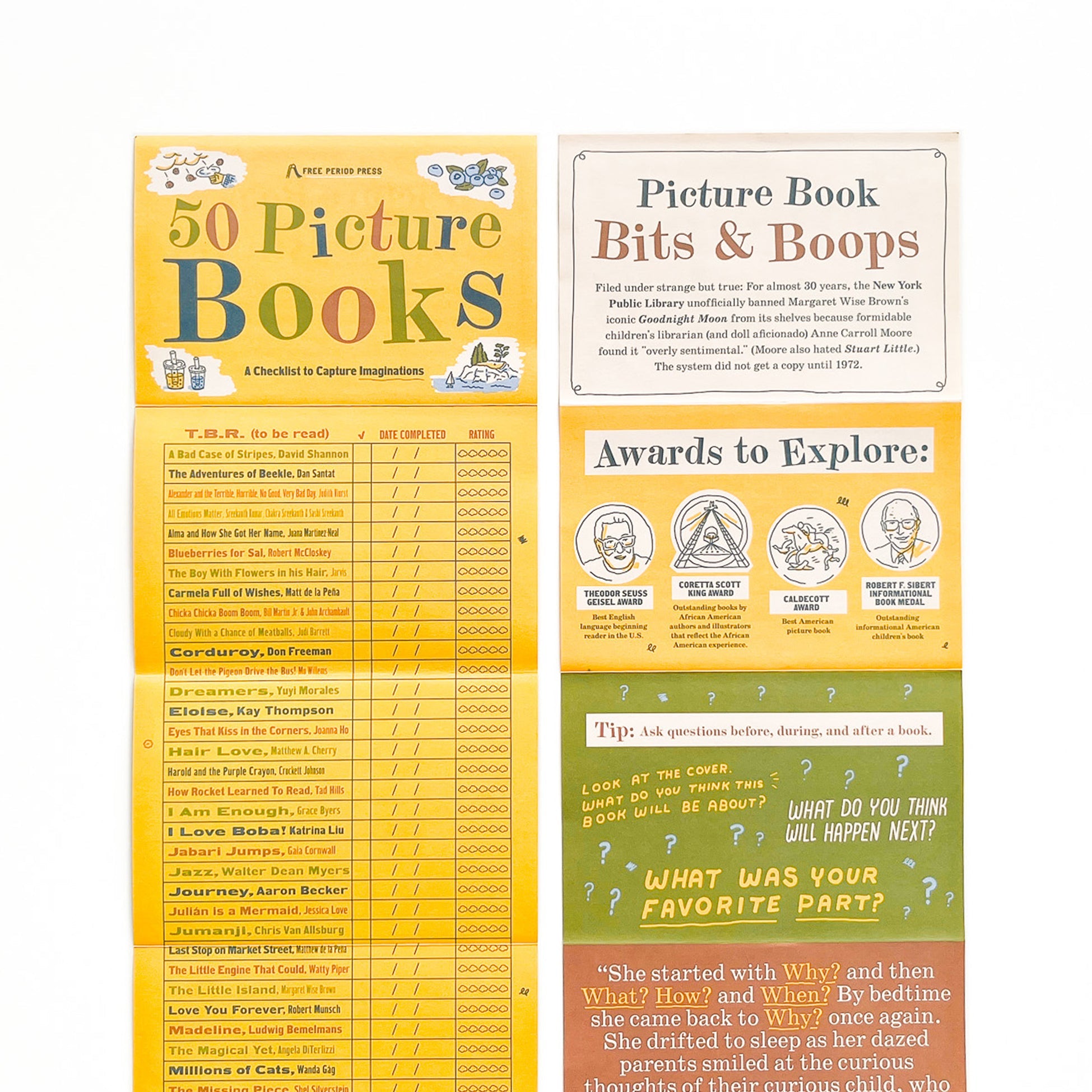 50 Picture Books: A Checklist to Capture Imaginations