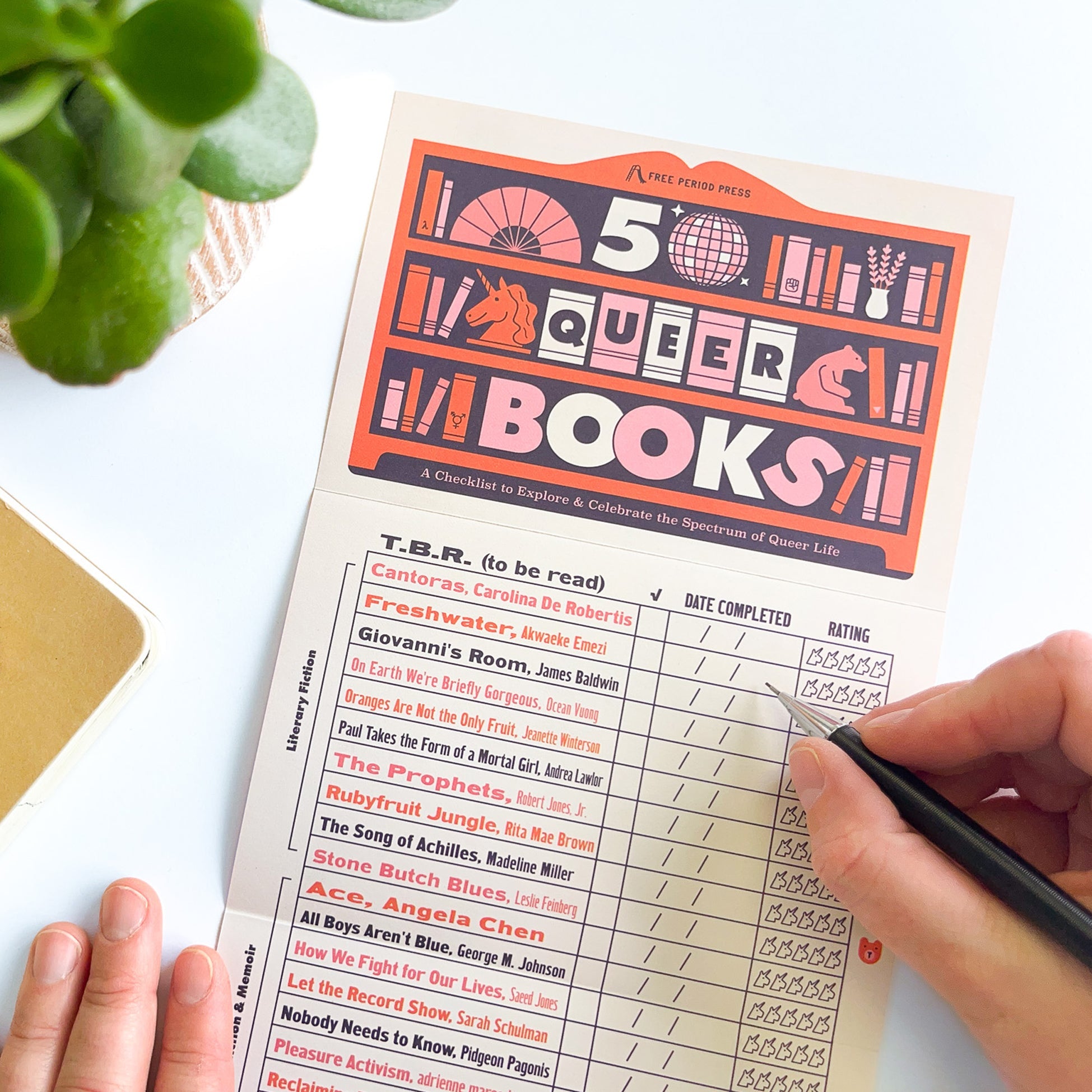 50 Queer Books: A Checklist to Explore & Celebrate the Spectrum of Queer Life