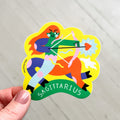 Sagittarius Zodiac Vinyl Decal Sticker | Bold Adventurous Archer