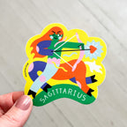 Sagittarius Zodiac Vinyl Decal Sticker | Bold Adventurous Archer