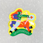 Sagittarius Zodiac Vinyl Decal Sticker | Bold Adventurous Archer