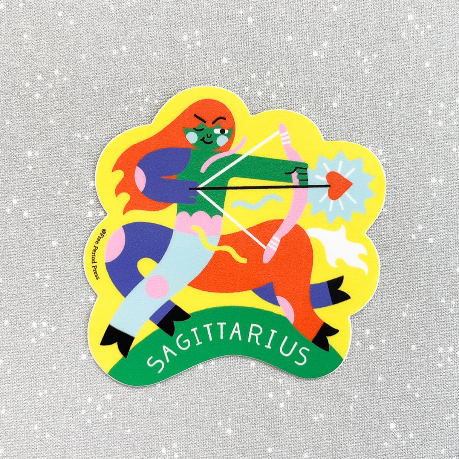 Sagittarius Zodiac Vinyl Decal Sticker | Bold Adventurous Archer