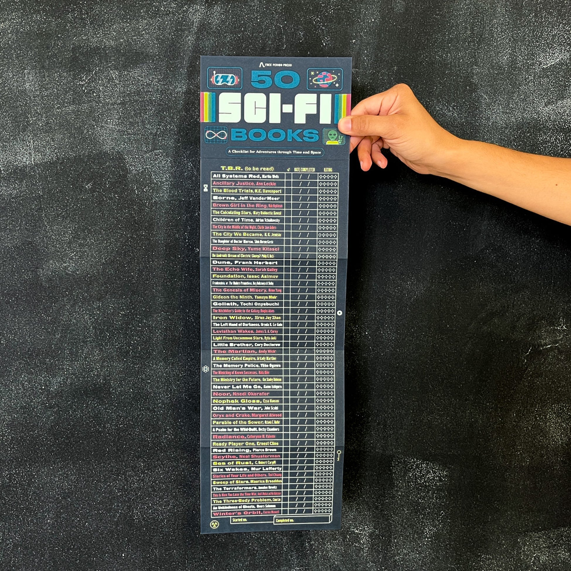 50 Sci-Fi Books: A Checklist for Adventures through Time and Space