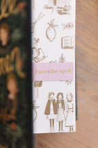 Recipes Gold Foil Embossed Magnetic Bookmark