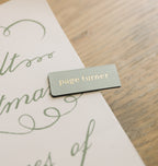 Page Turner Foil Embossed Magnetic Bookmark