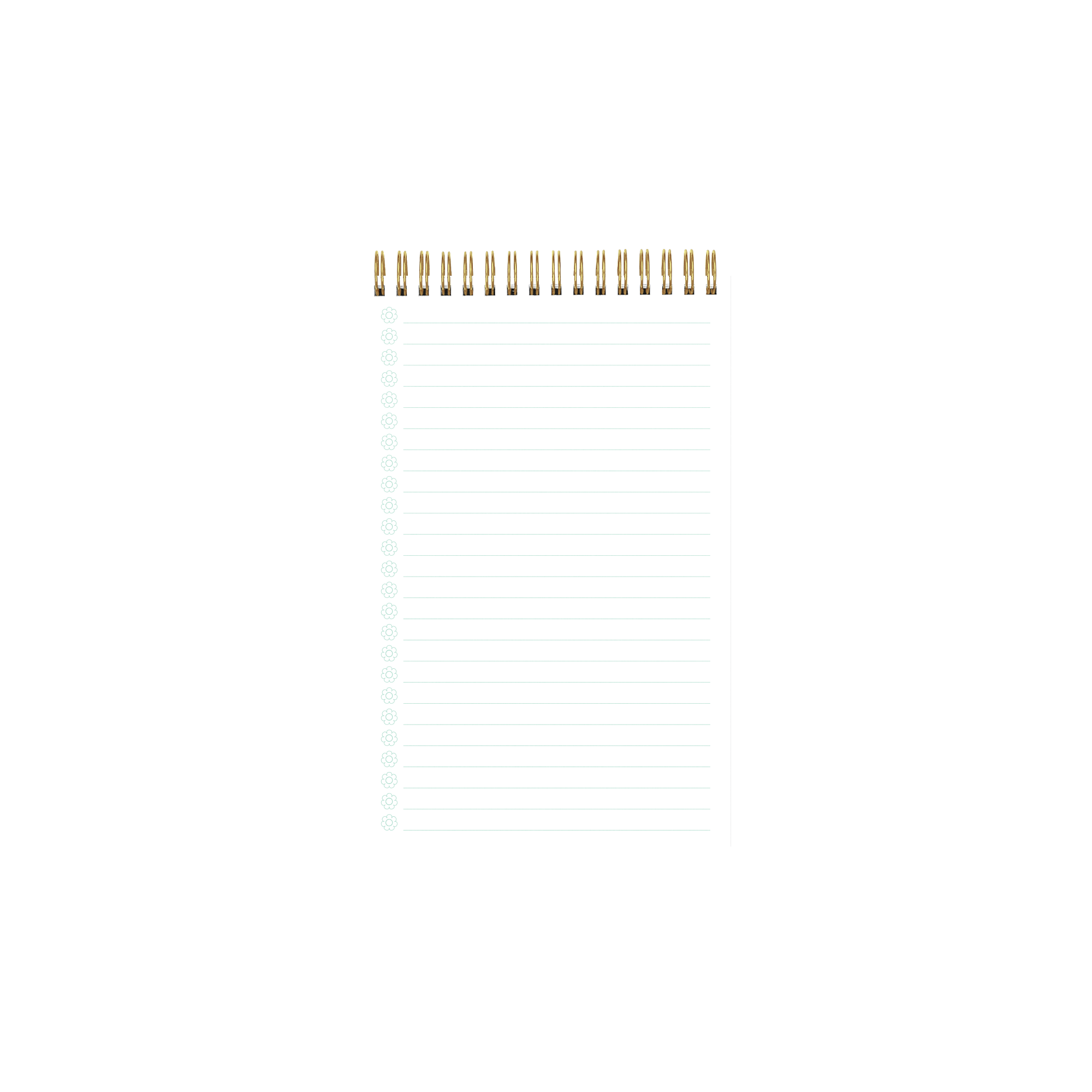 Rainbow Flower Taskpad