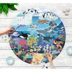 The Ocean Lover's 1000 Piece Round Jigsaw Puzzle Ridley