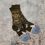 These Are My Road Trip Socks | Fun Travel-Inspired Crew Socks