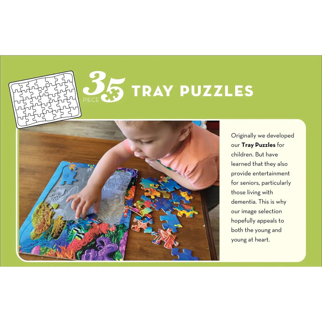 Tiny Tea Time 35 Piece Tray Jigsaw Puzzle Cobble Hill