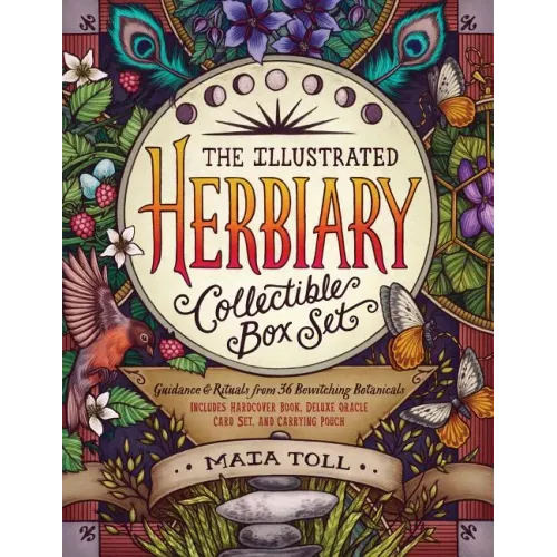 The Illustrated Herbiary Collectible Box Set: Guidance and Rituals from 36 Bewitching Botanicals; Includes Hardcover Book, Deluxe Oracle Card Set, and