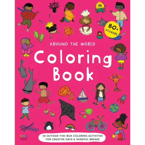 Around the World Coloring Book
