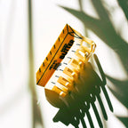 Velvet Claws Stick of Salted Butter Hair Claw | Yellow Claw Clip