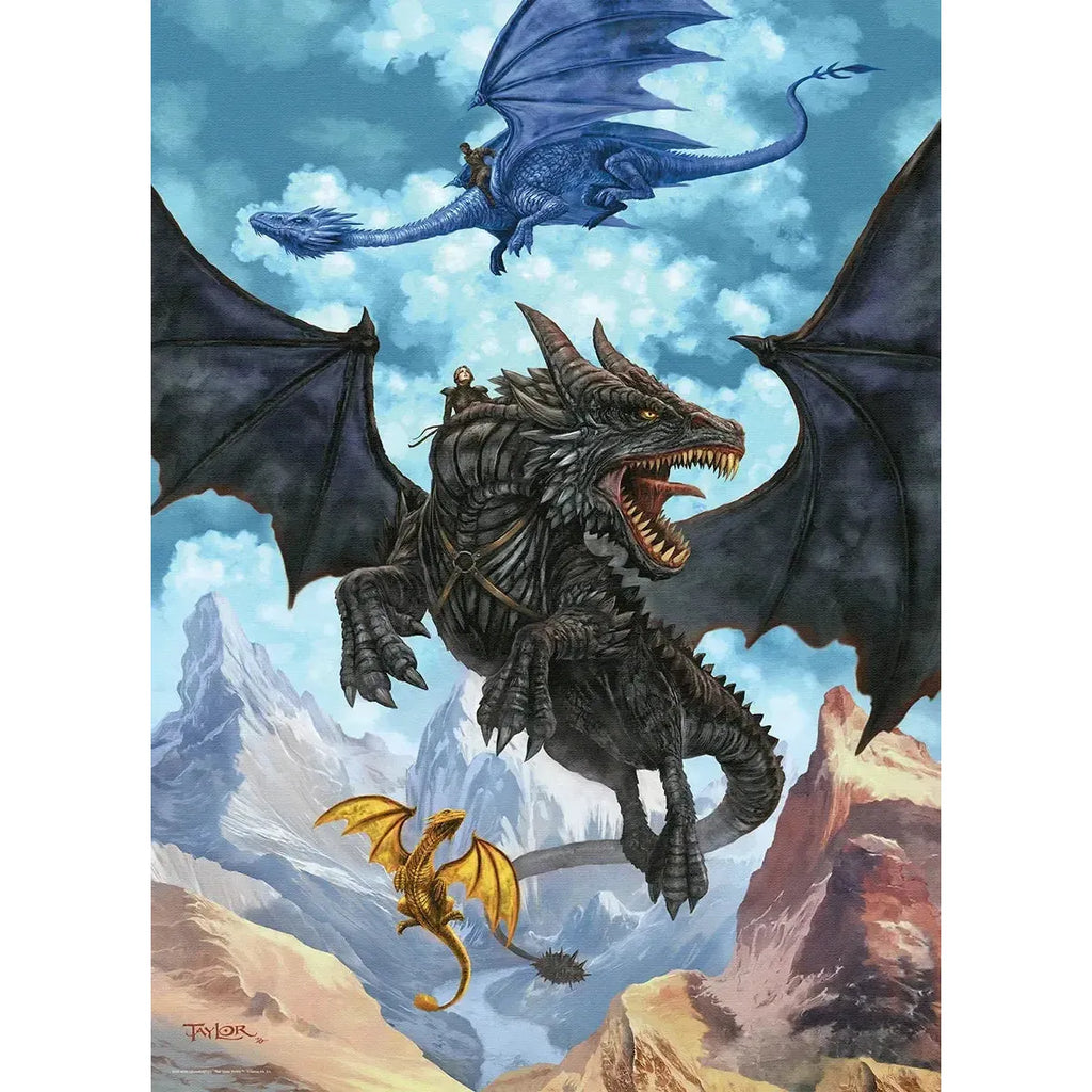 Violet, Dragon Rider Fourth Wing 1000 Piece Jigsaw Puzzle Eurographics