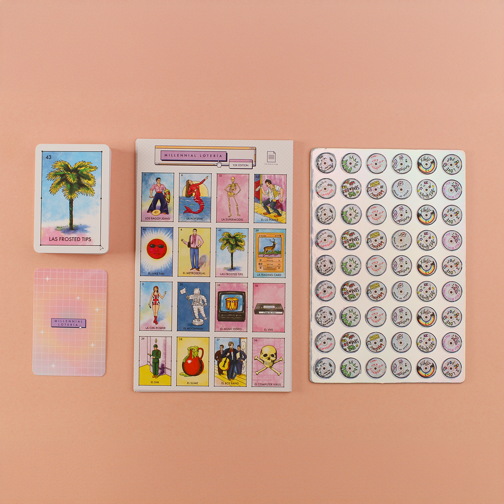 Millennial Lotería: Y2K Edition