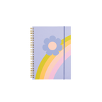 Rainbow Flower Notebook