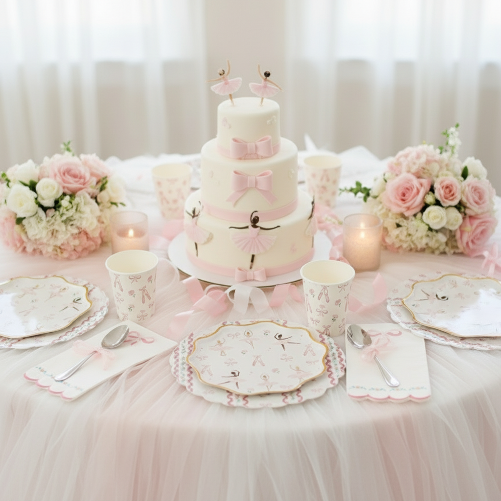 Ballerina Party Supplies in a Box