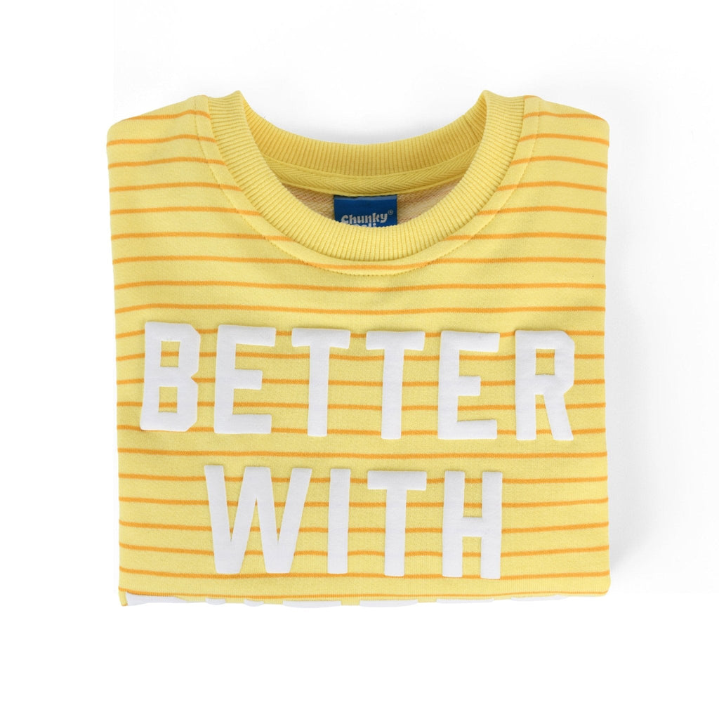 Better with Butter Kids Crewneck Sweater