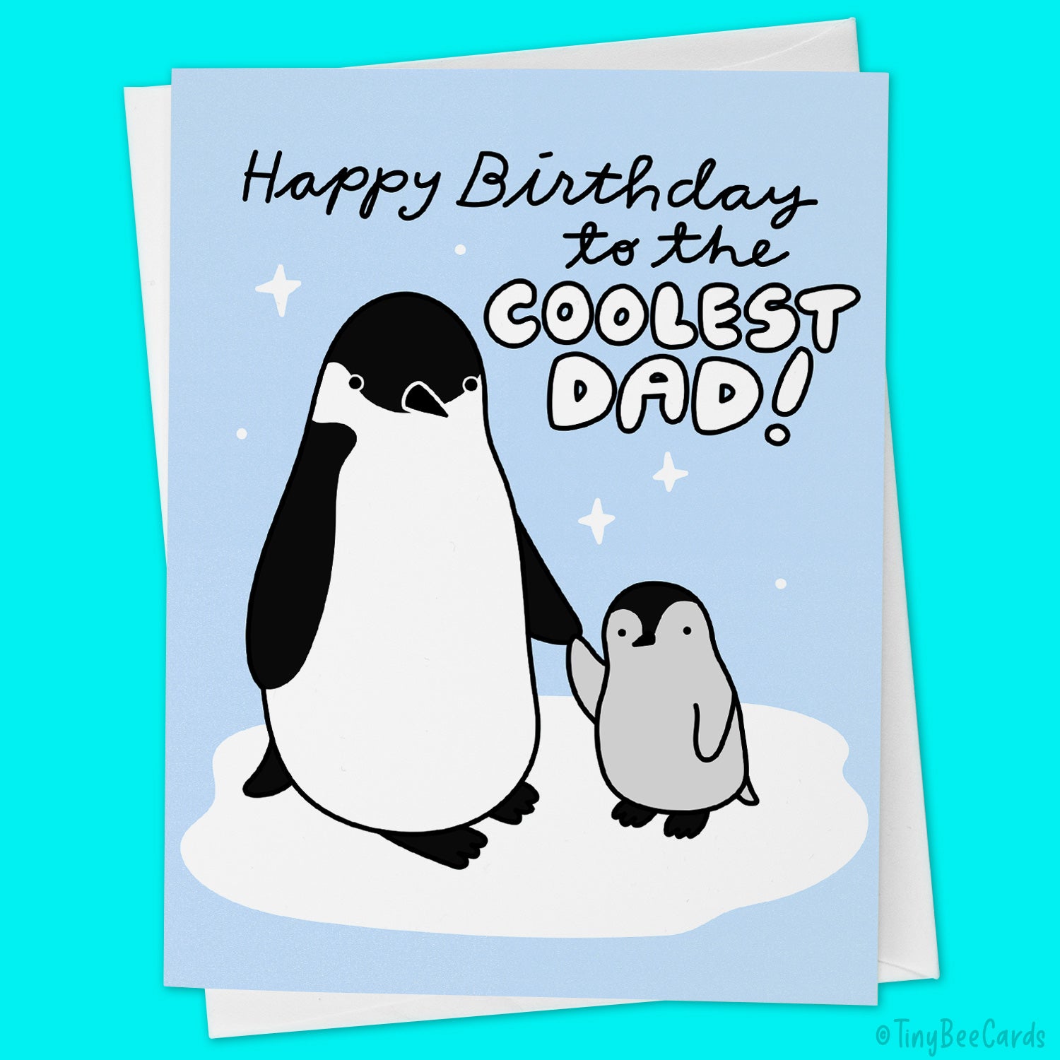 Mom or Dad Birthday or Mother's / Father’s Day Card "Coolest Dad/Mom!”