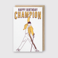 Happy Birthday Champion Greeting Card