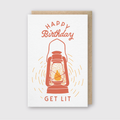 Get Lit Lantern Greeting Card