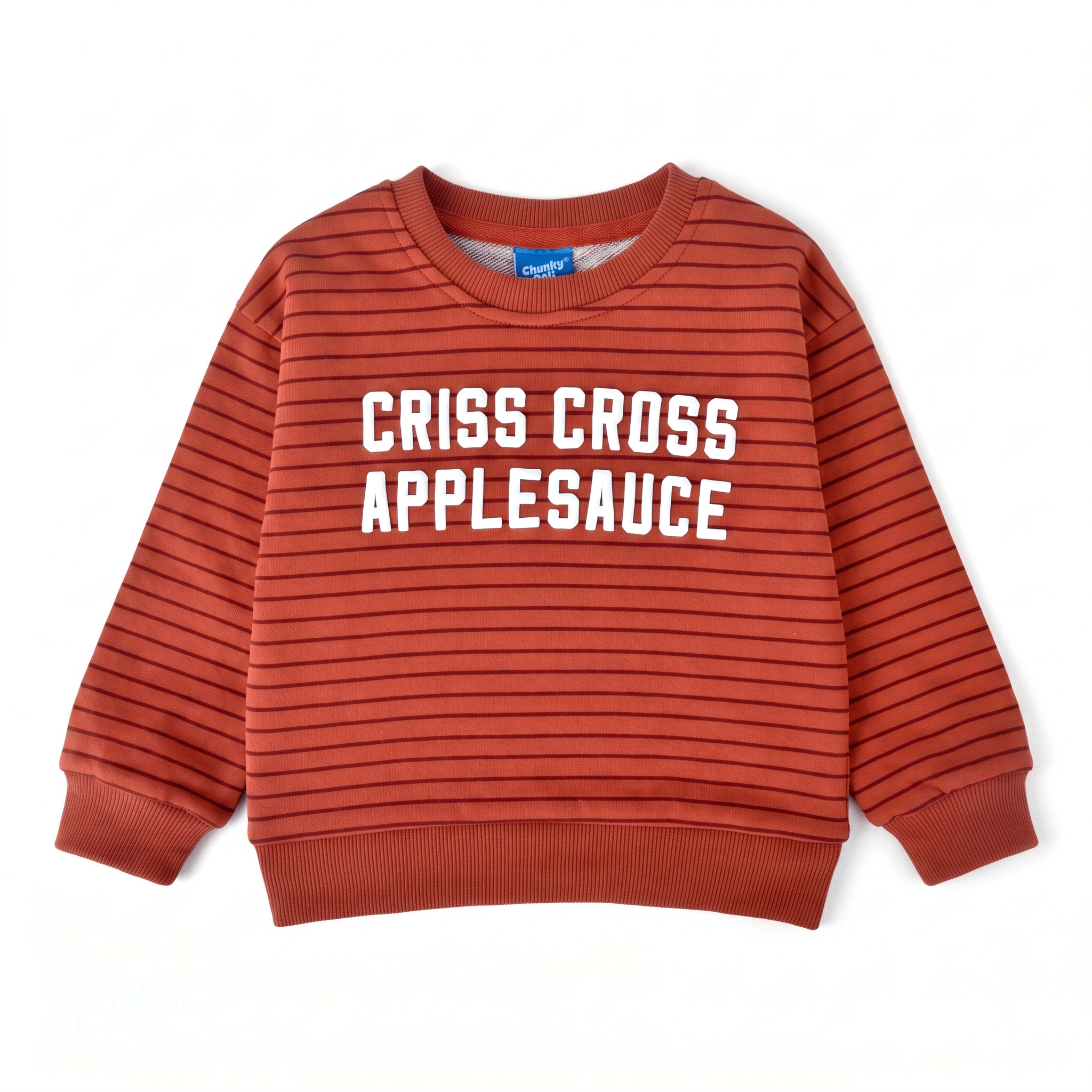 Criss Cross Applesauce Kids Crewneck Sweater
