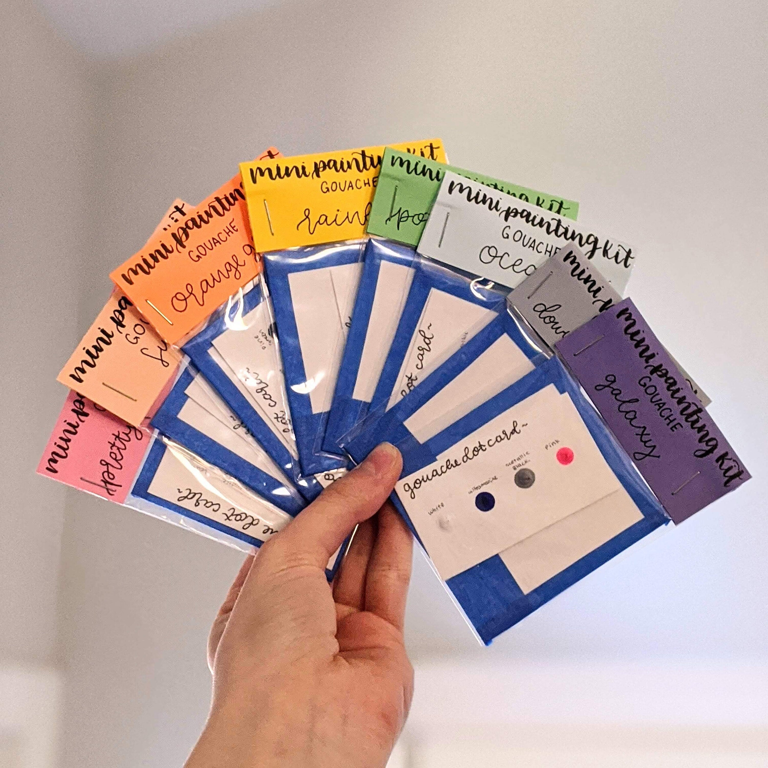 Mini Painting Kits- Gouache Bundle