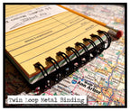 Vintage Nostalgia Library Card Memo Pad Top Item!