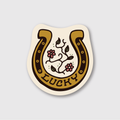 Lucky Horseshoe Sticker