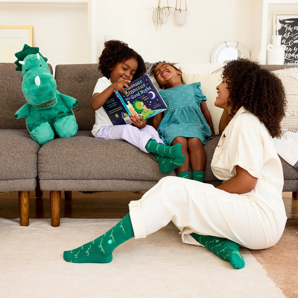 Kids Socks that Give Books