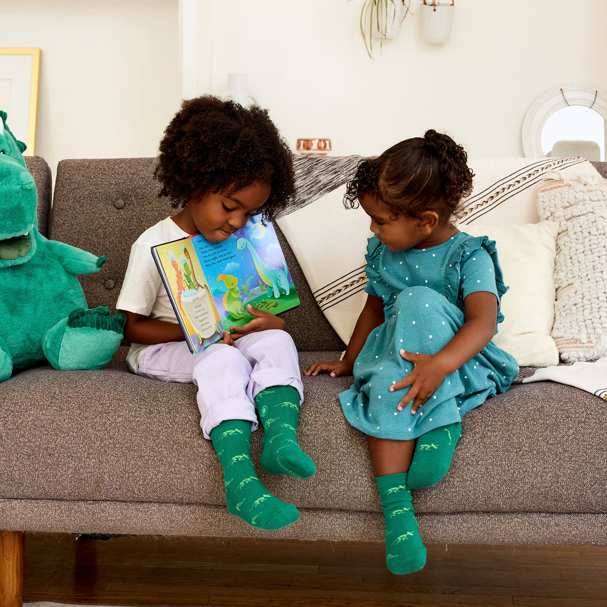 Kids Socks that Give Books