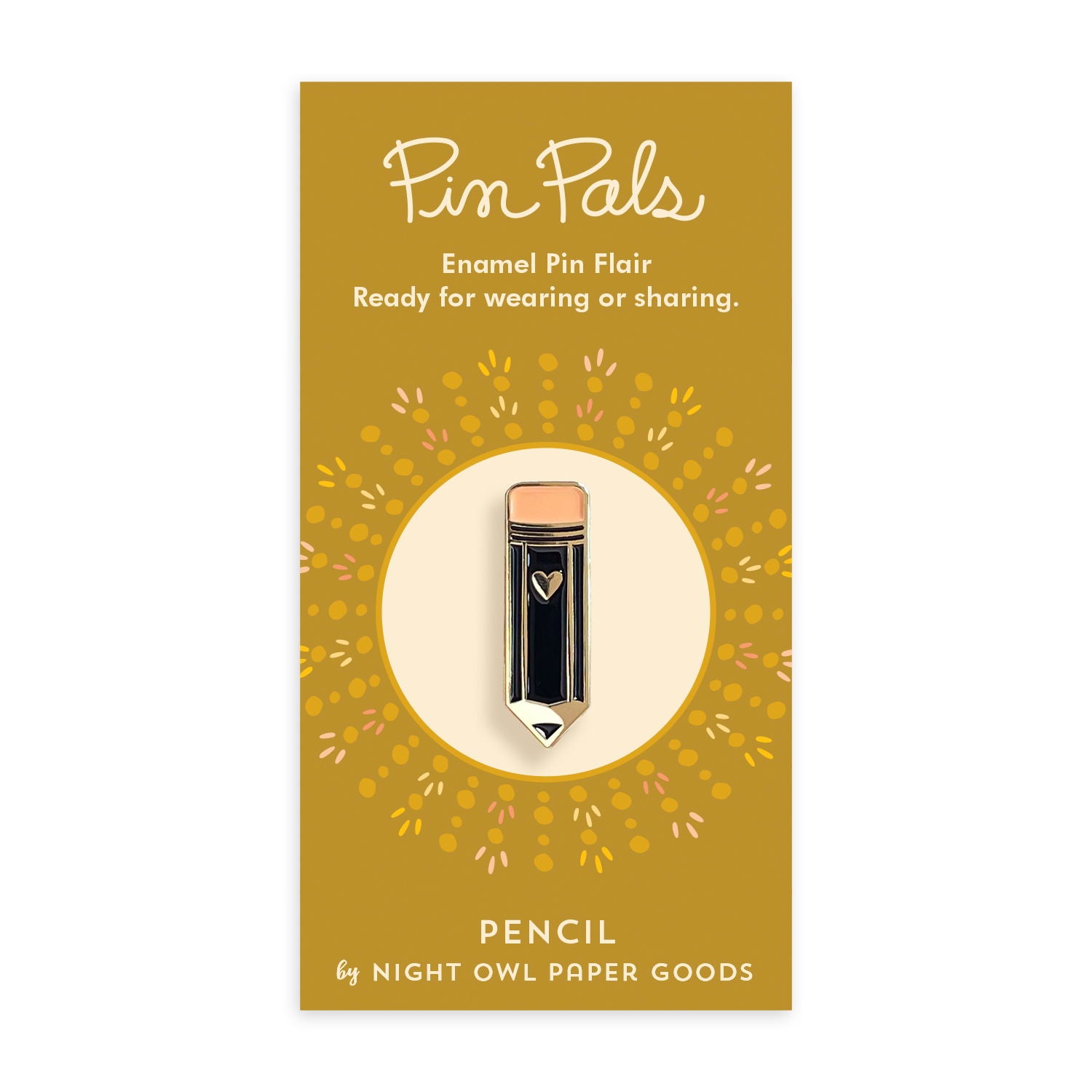 Pencil Enamel Pin