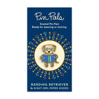 Reading Retriever Enamel Pin