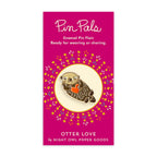 Otter Love Enamel Pin